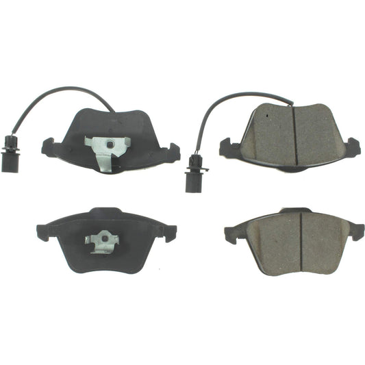 Top View of Front Disc Brake Pad Set CENTRIC 301.09151