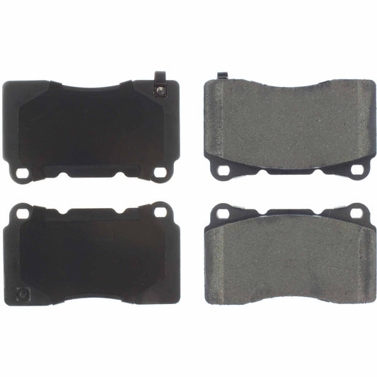 Top View of Front Disc Brake Pad Set CENTRIC 301.10010