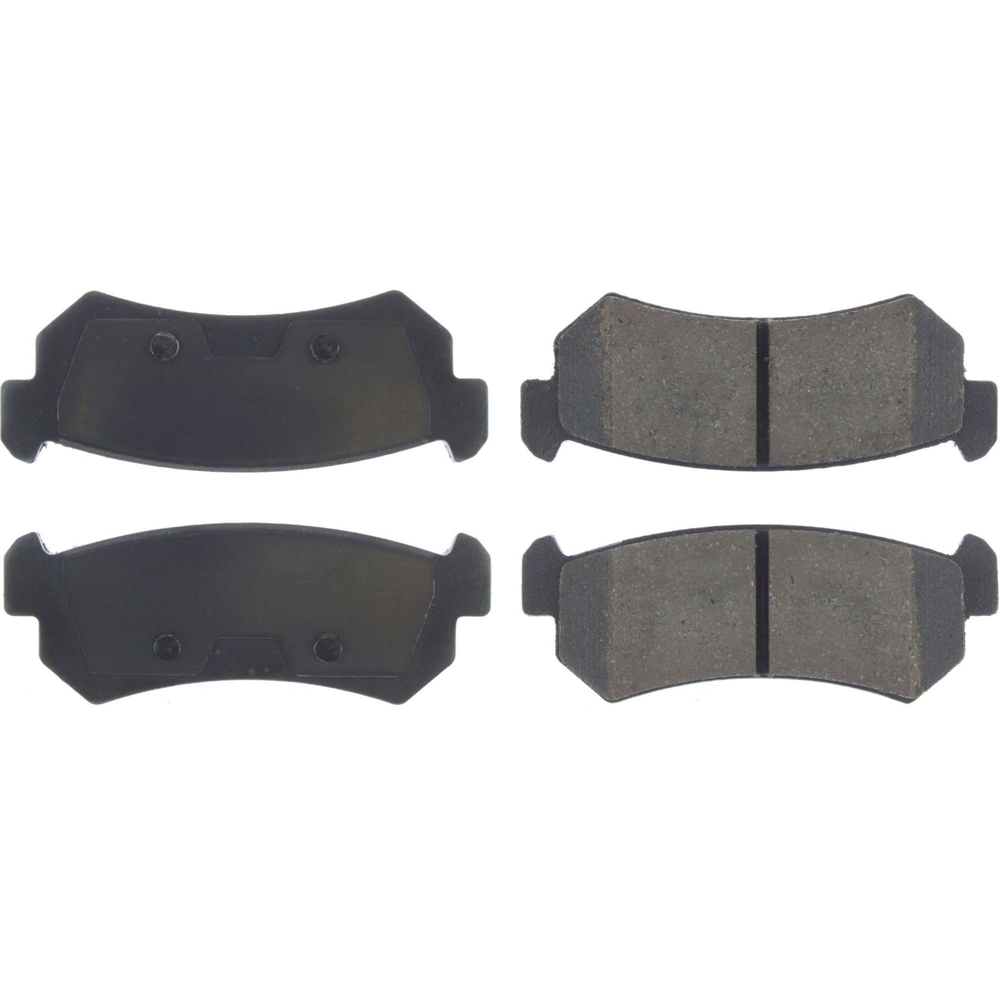 Top View of Rear Disc Brake Pad Set CENTRIC 301.10360