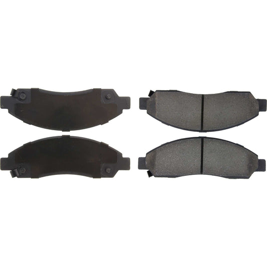 Top View of Front Disc Brake Pad Set CENTRIC 301.10390