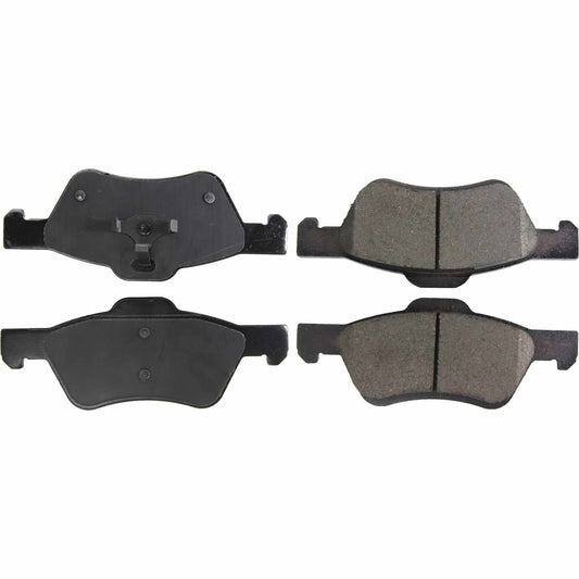 Top View of Front Disc Brake Pad Set CENTRIC 301.10473