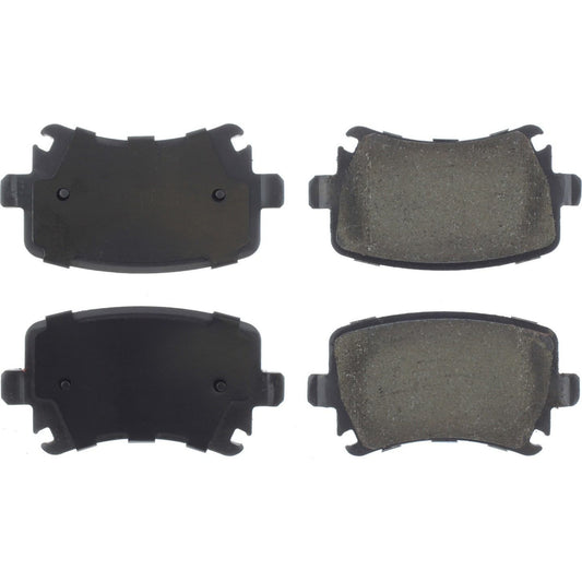 Top View of Rear Disc Brake Pad Set CENTRIC 301.11080