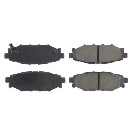 Top View of Rear Disc Brake Pad Set CENTRIC 301.11140