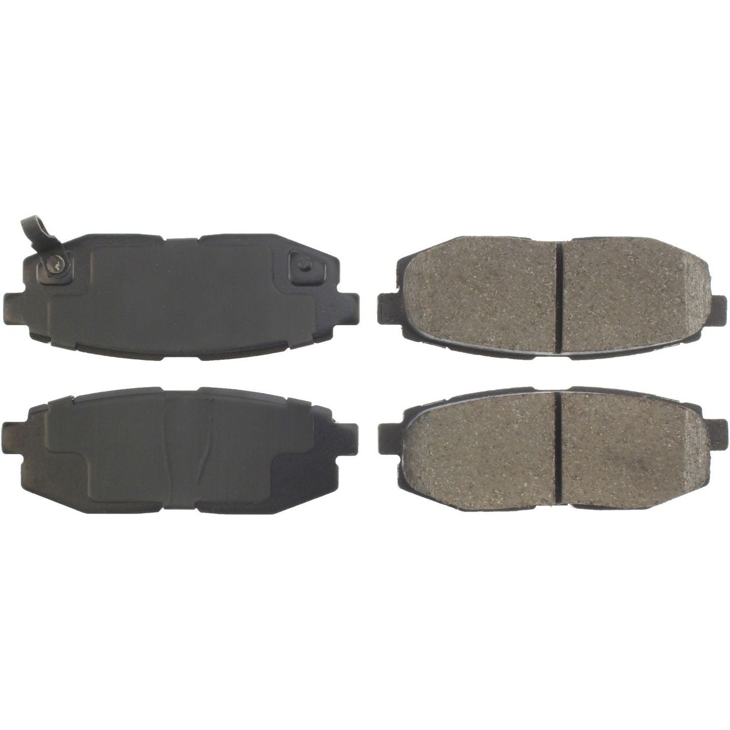 Top View of Rear Disc Brake Pad Set CENTRIC 301.11240