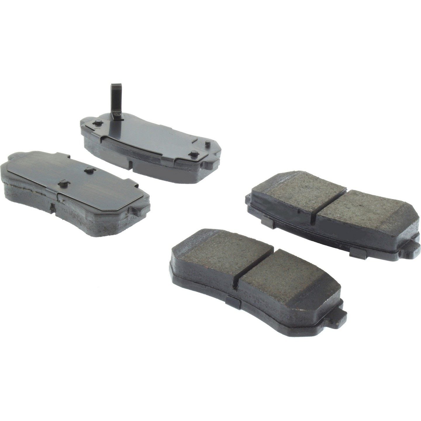 Angle View of Rear Disc Brake Pad Set CENTRIC 301.11570