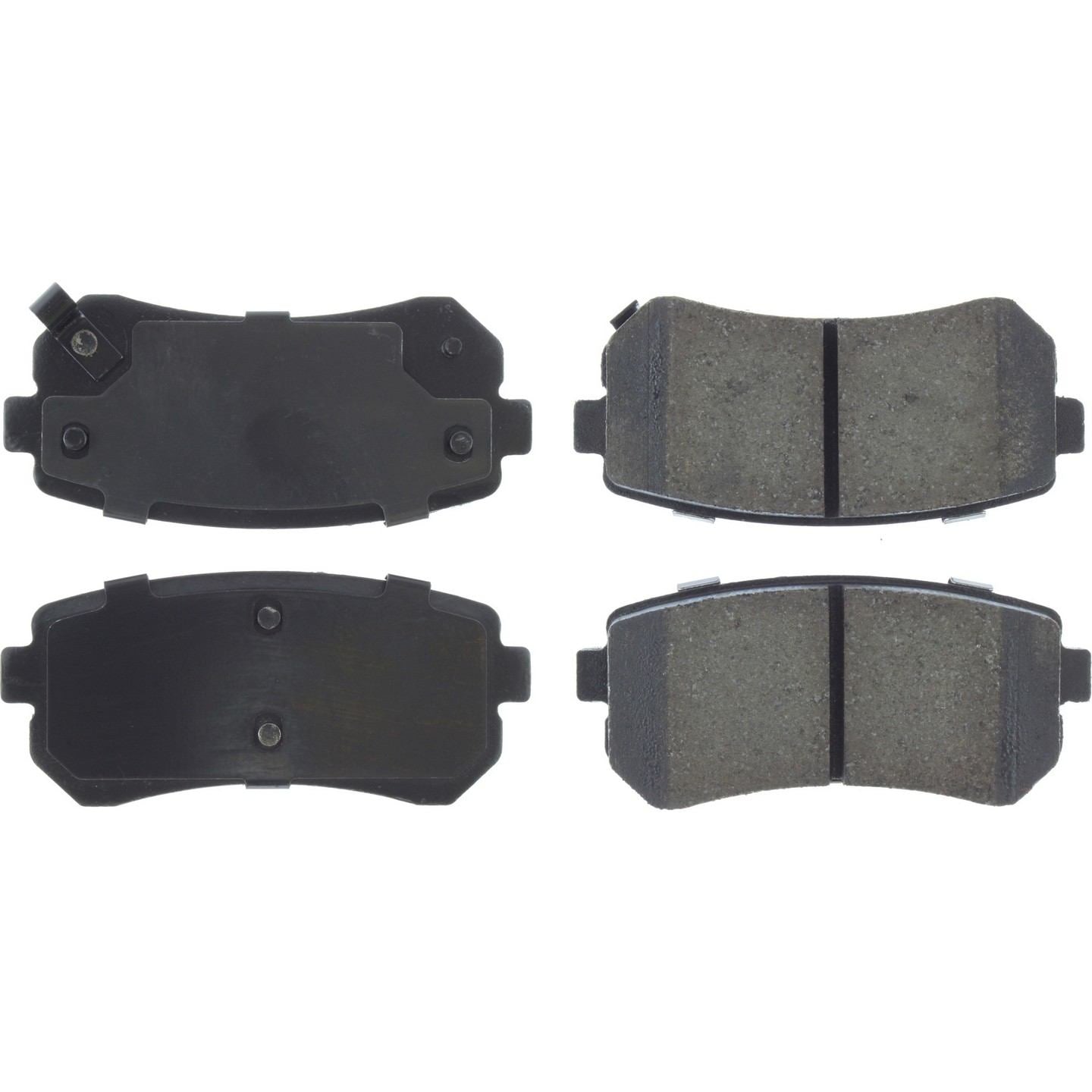 Top View of Rear Disc Brake Pad Set CENTRIC 301.11570