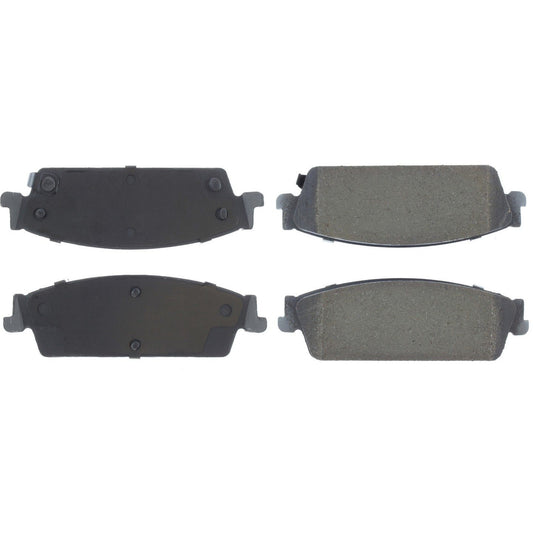 Top View of Rear Disc Brake Pad Set CENTRIC 301.11940