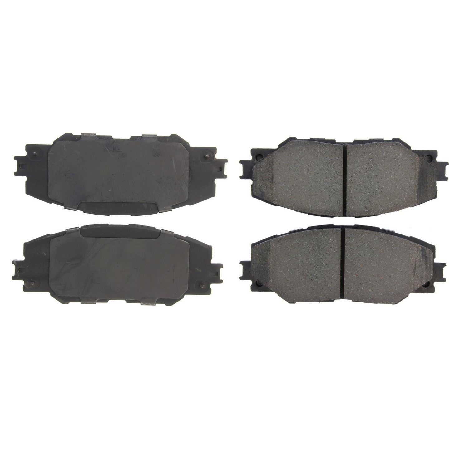 Top View of Front Disc Brake Pad Set CENTRIC 301.12110