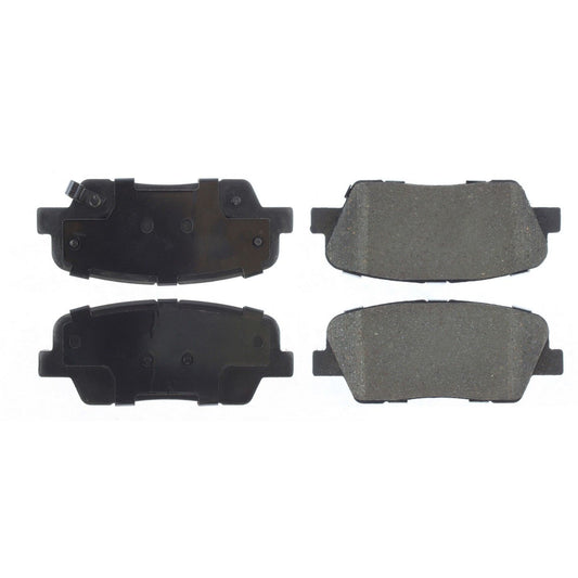 Top View of Rear Disc Brake Pad Set CENTRIC 301.12840