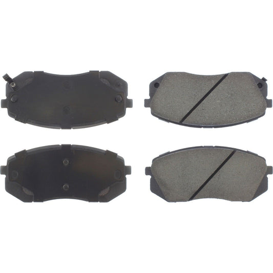 Top View of Front Disc Brake Pad Set CENTRIC 301.12950