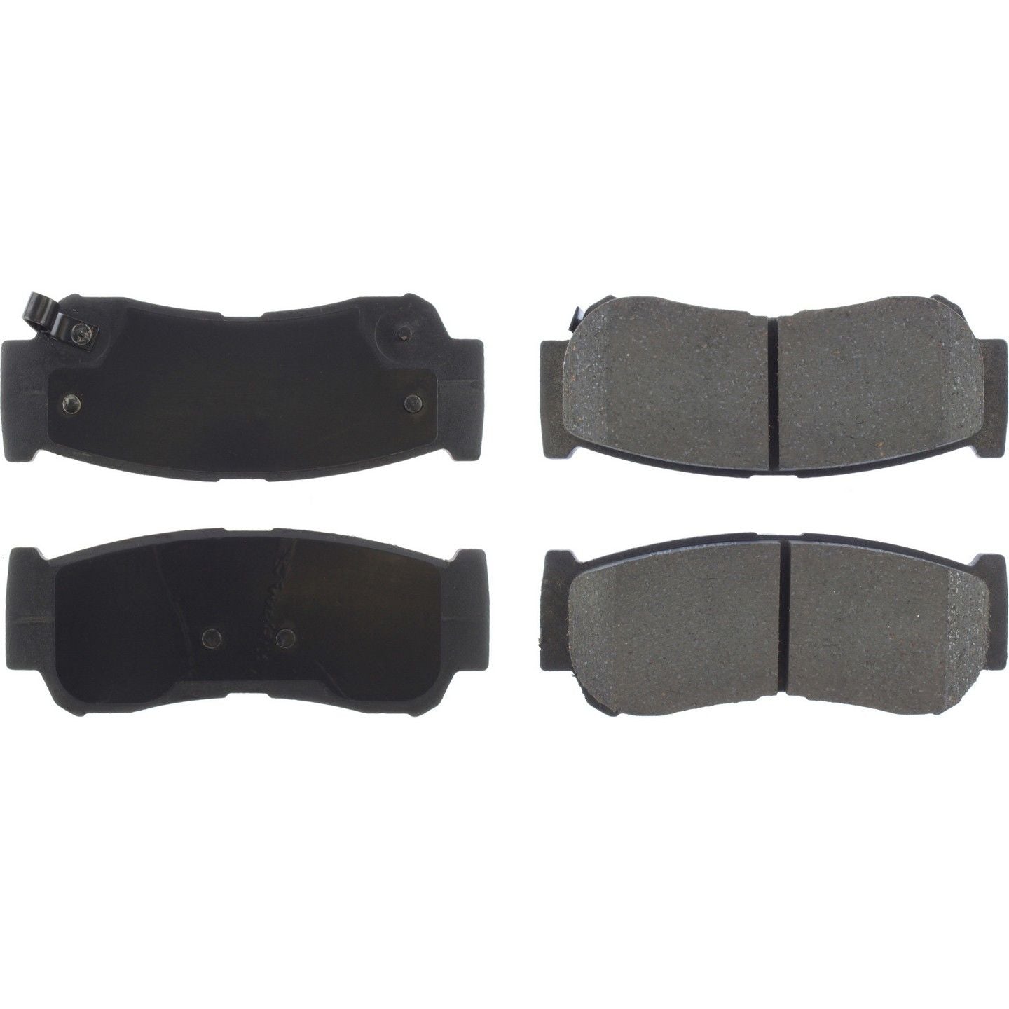 Top View of Rear Disc Brake Pad Set CENTRIC 301.12970