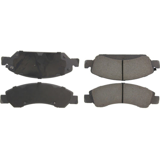 Top View of Front Disc Brake Pad Set CENTRIC 301.13630