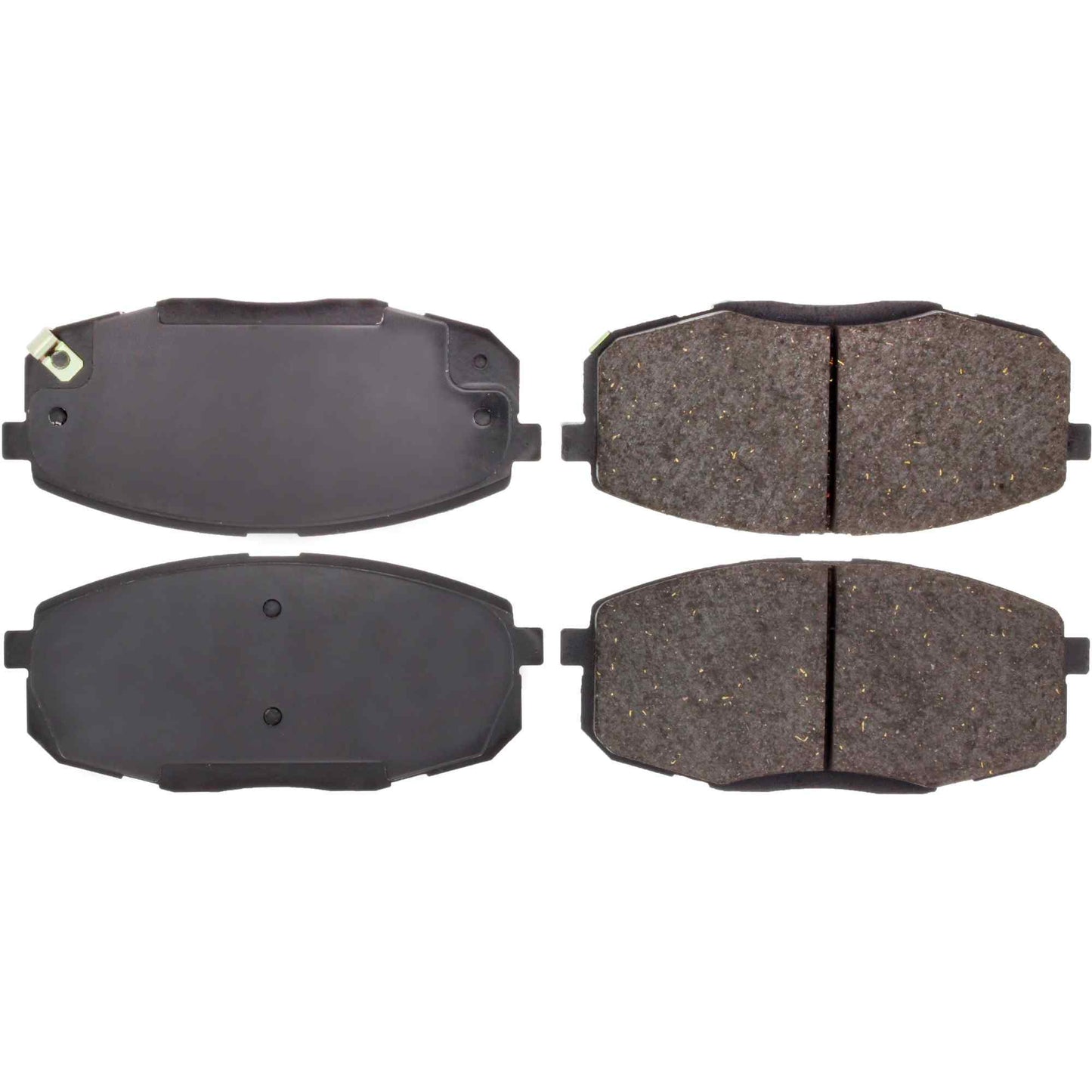 Top View of Front Disc Brake Pad Set CENTRIC 301.13971