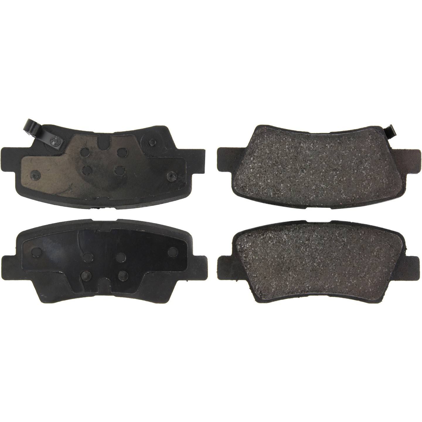 Top View of Rear Disc Brake Pad Set CENTRIC 301.14450