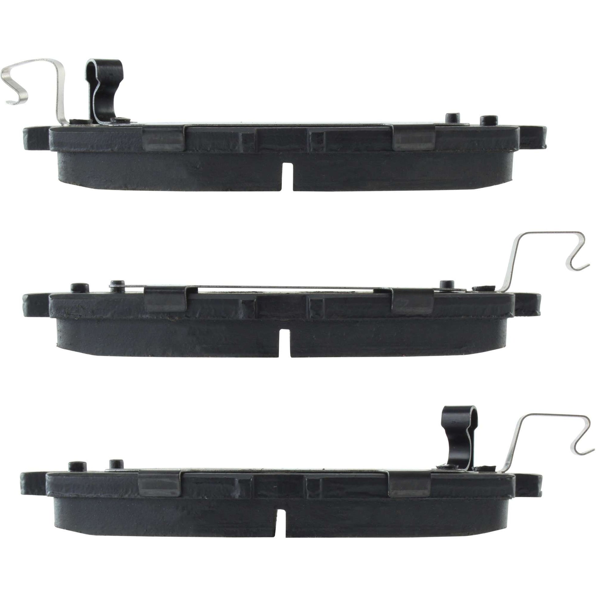 Side View of Rear Disc Brake Pad Set CENTRIC 301.15100