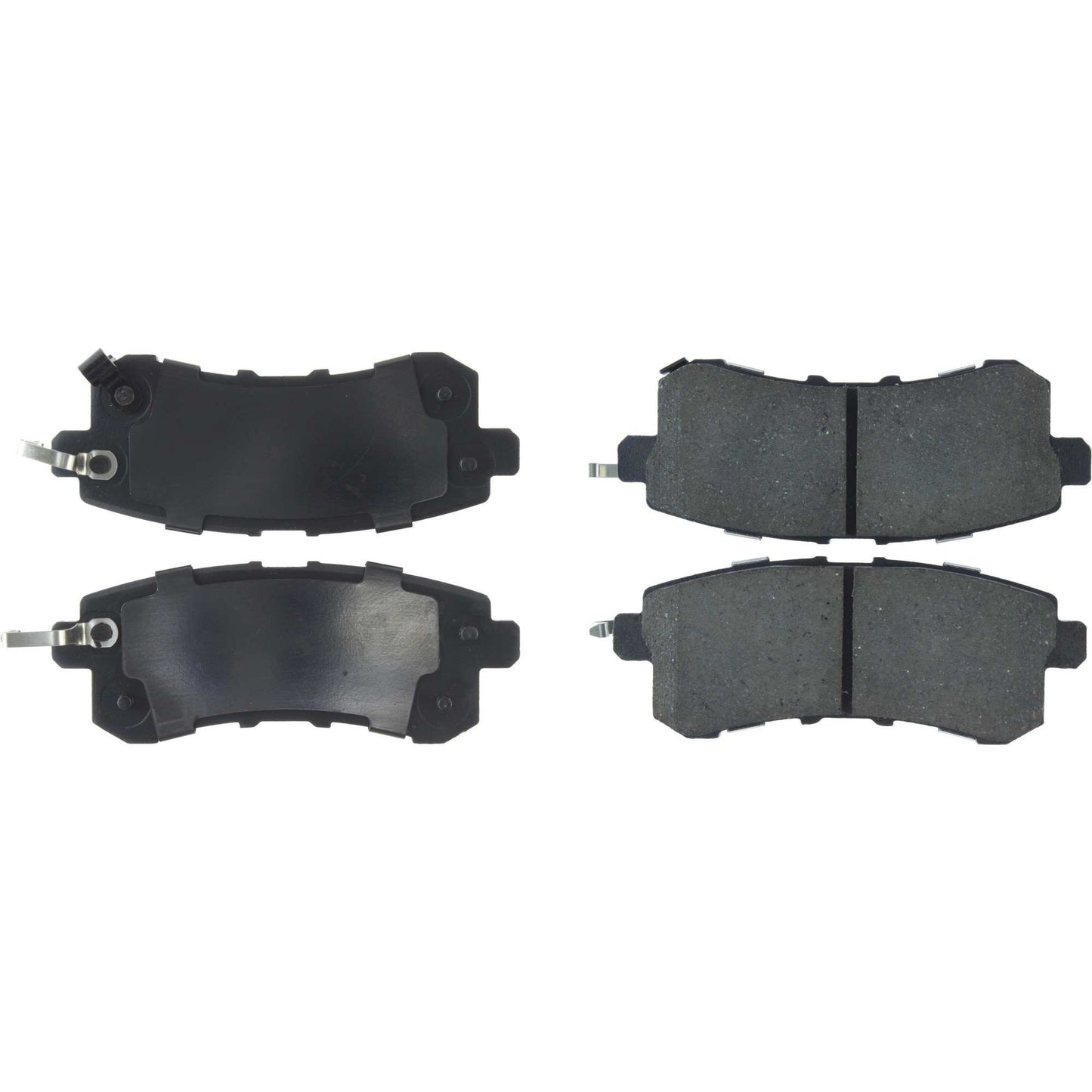 Top View of Rear Disc Brake Pad Set CENTRIC 301.15100