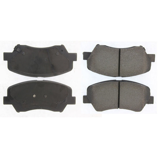 Top View of Front Disc Brake Pad Set CENTRIC 301.15430