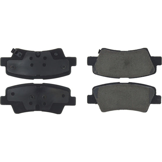 Top View of Rear Disc Brake Pad Set CENTRIC 301.15440