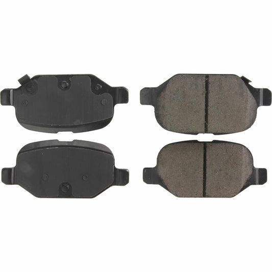 Top View of Rear Disc Brake Pad Set CENTRIC 301.15690