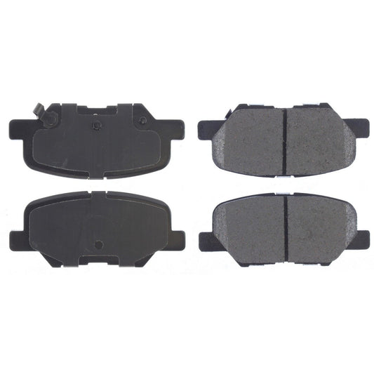 Top View of Rear Disc Brake Pad Set CENTRIC 301.16790