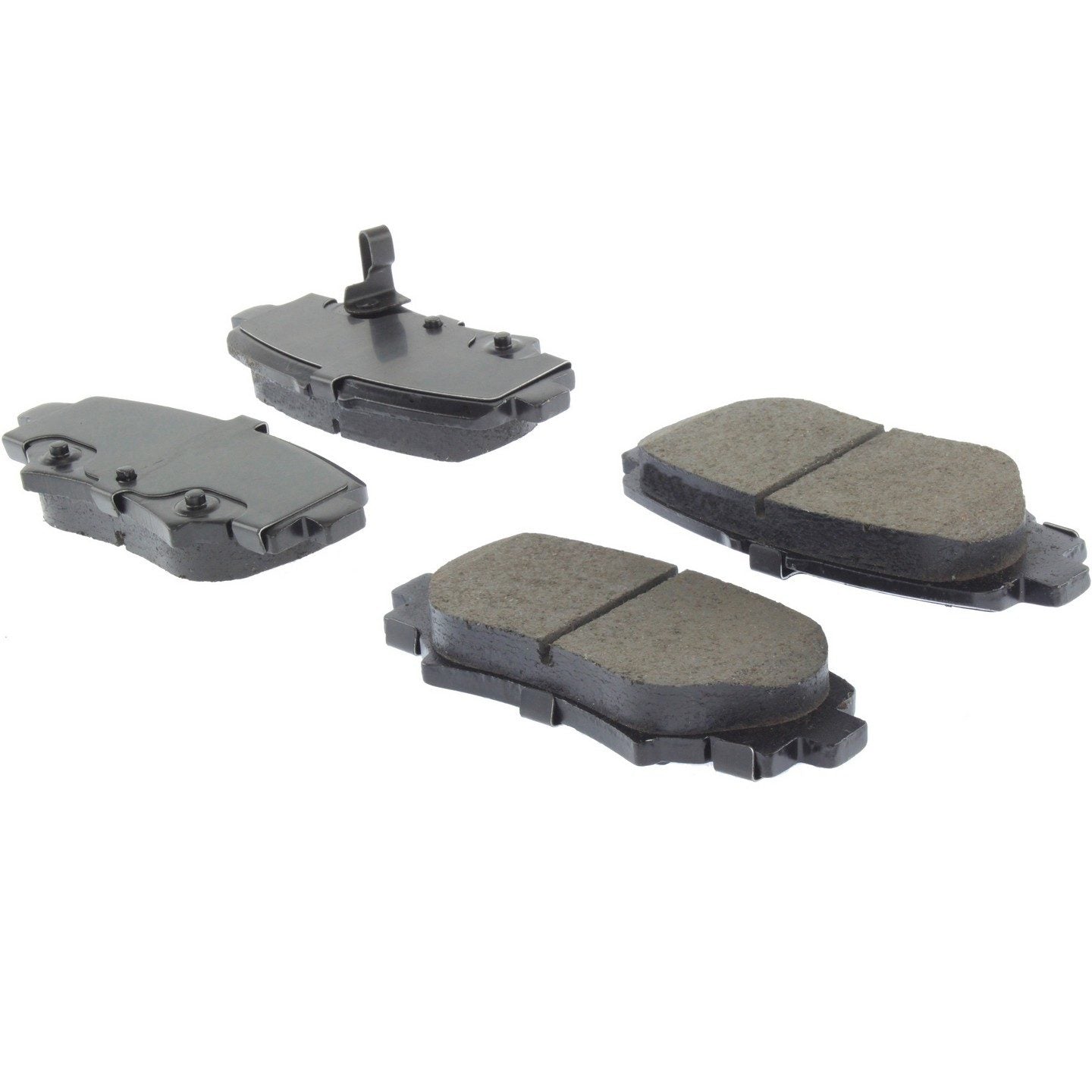 Angle View of Rear Disc Brake Pad Set CENTRIC 301.17290