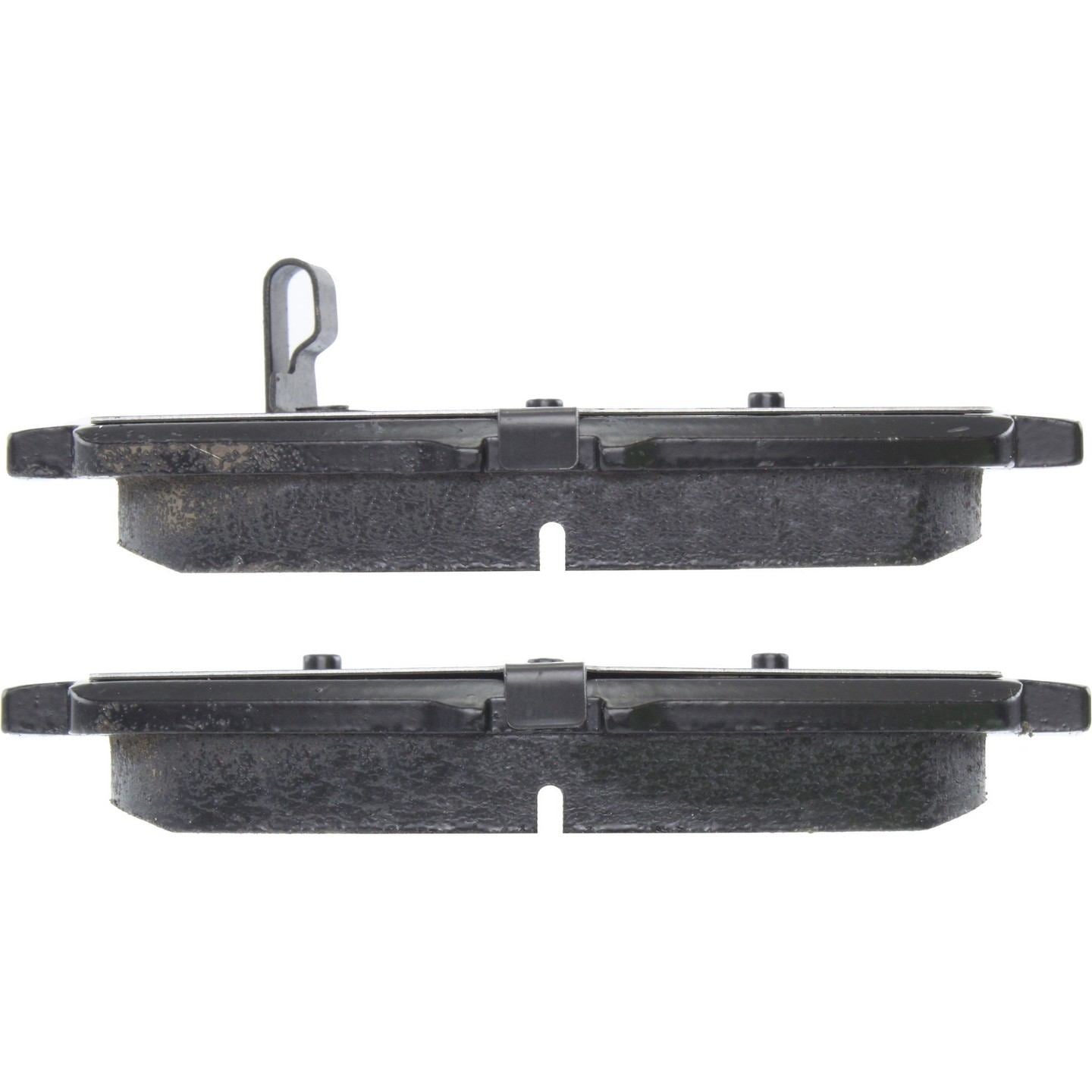 Side View of Rear Disc Brake Pad Set CENTRIC 301.17290