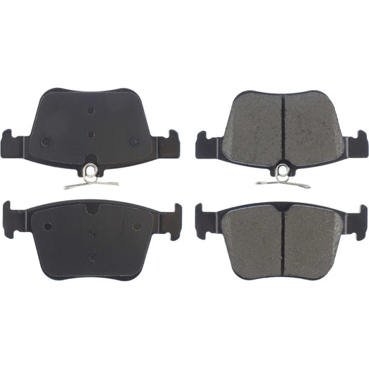 Top View of Rear Disc Brake Pad Set CENTRIC 301.17610