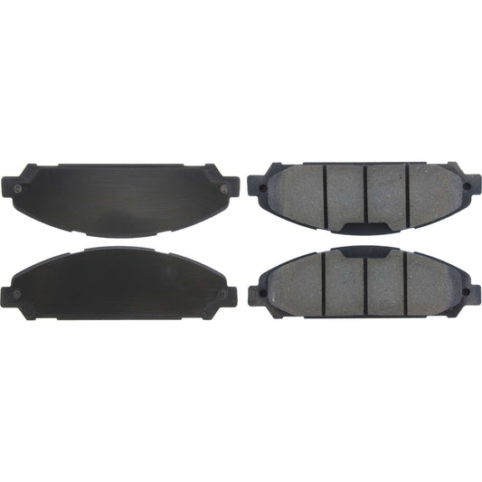 Top View of Front Disc Brake Pad Set CENTRIC 301.17910