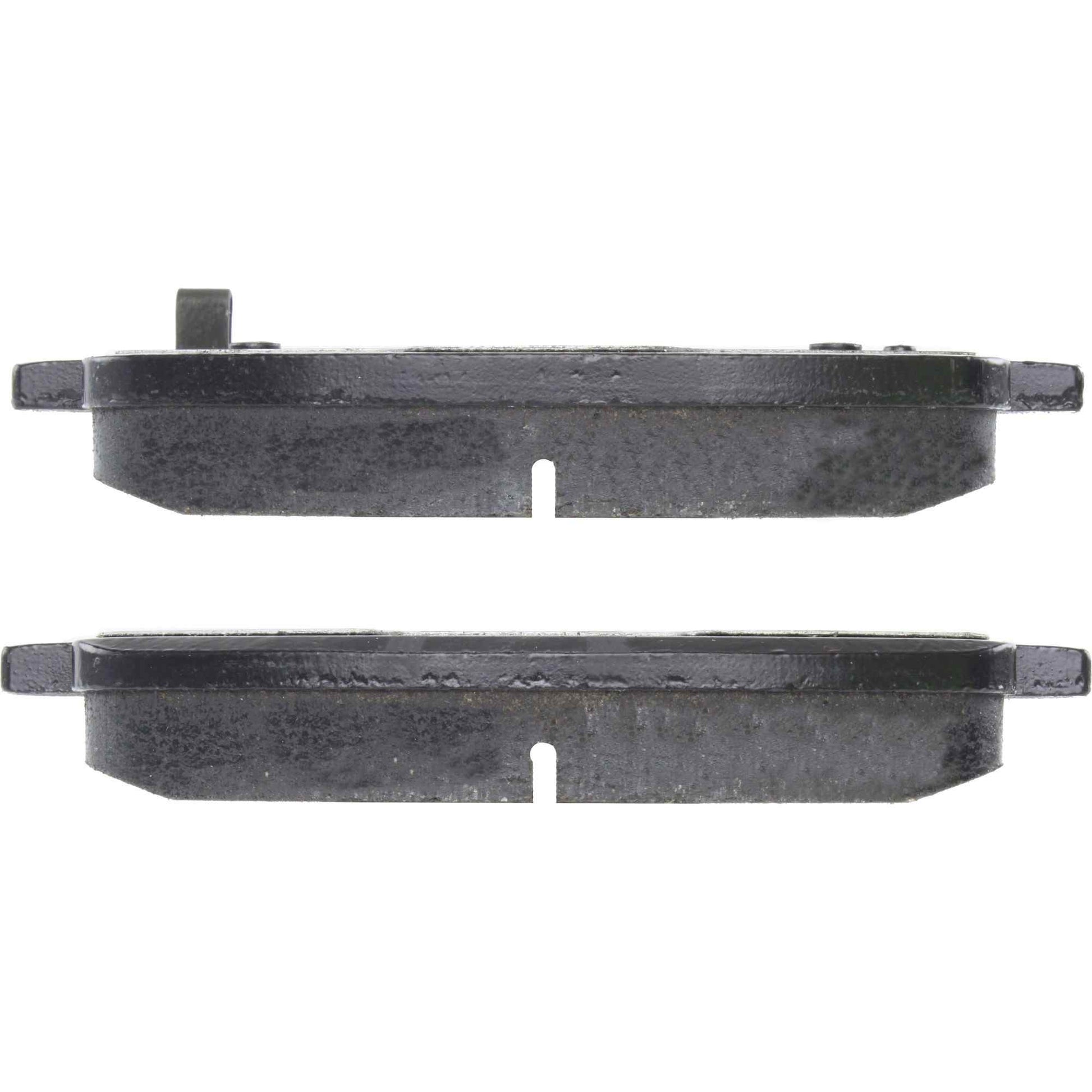 Side View of Rear Disc Brake Pad Set CENTRIC 301.18090