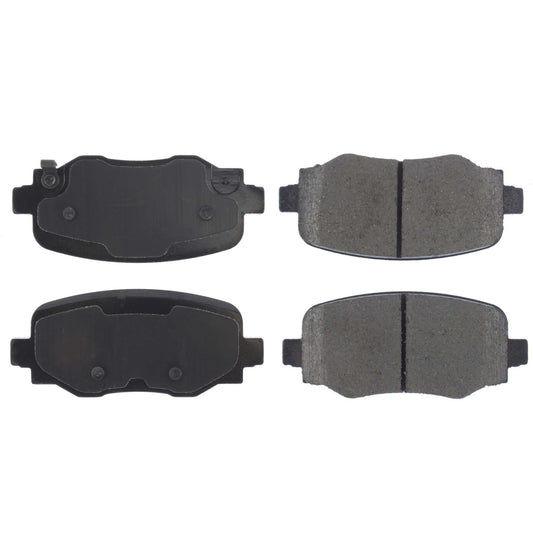 Top View of Rear Disc Brake Pad Set CENTRIC 301.18090