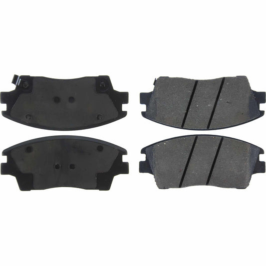 Top View of Front Disc Brake Pad Set CENTRIC 301.18470