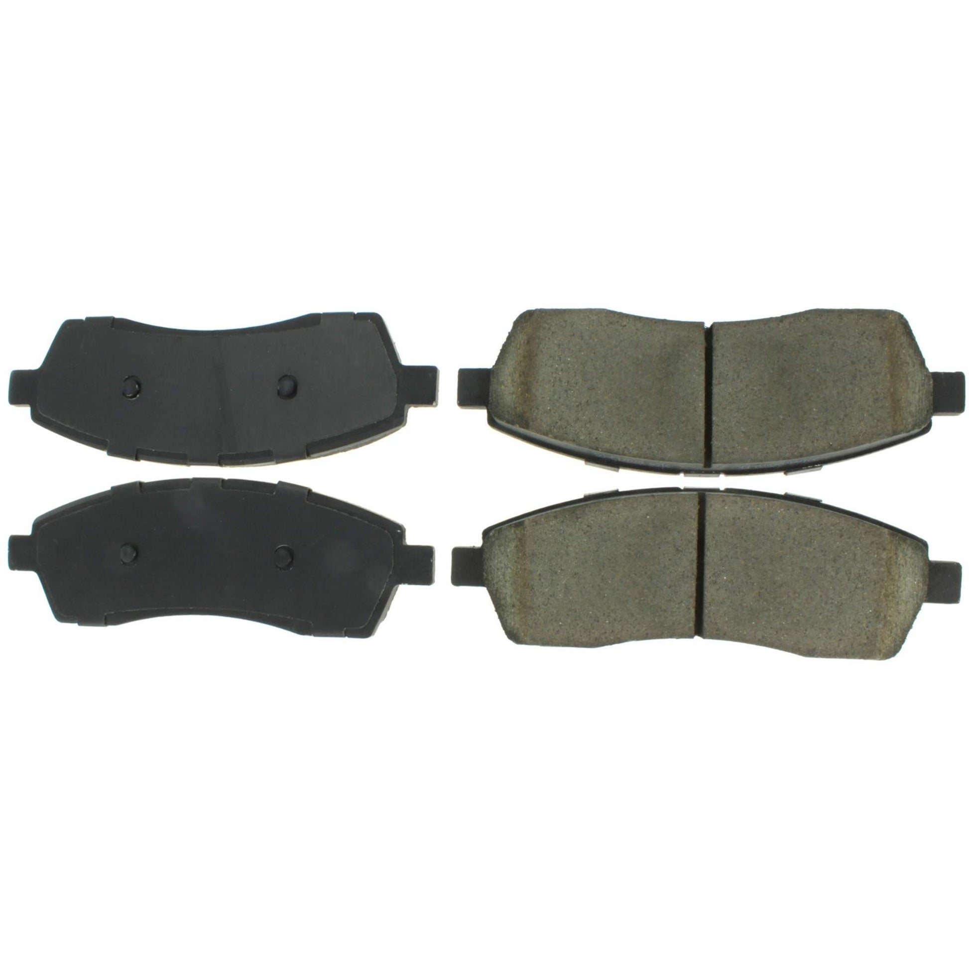 Top View of Rear Disc Brake Pad Set CENTRIC 306.07570