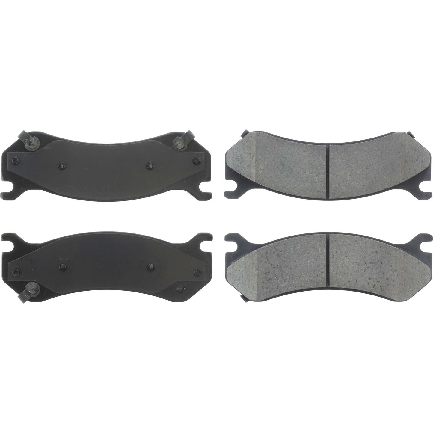 Top View of Front Disc Brake Pad Set CENTRIC 306.07850