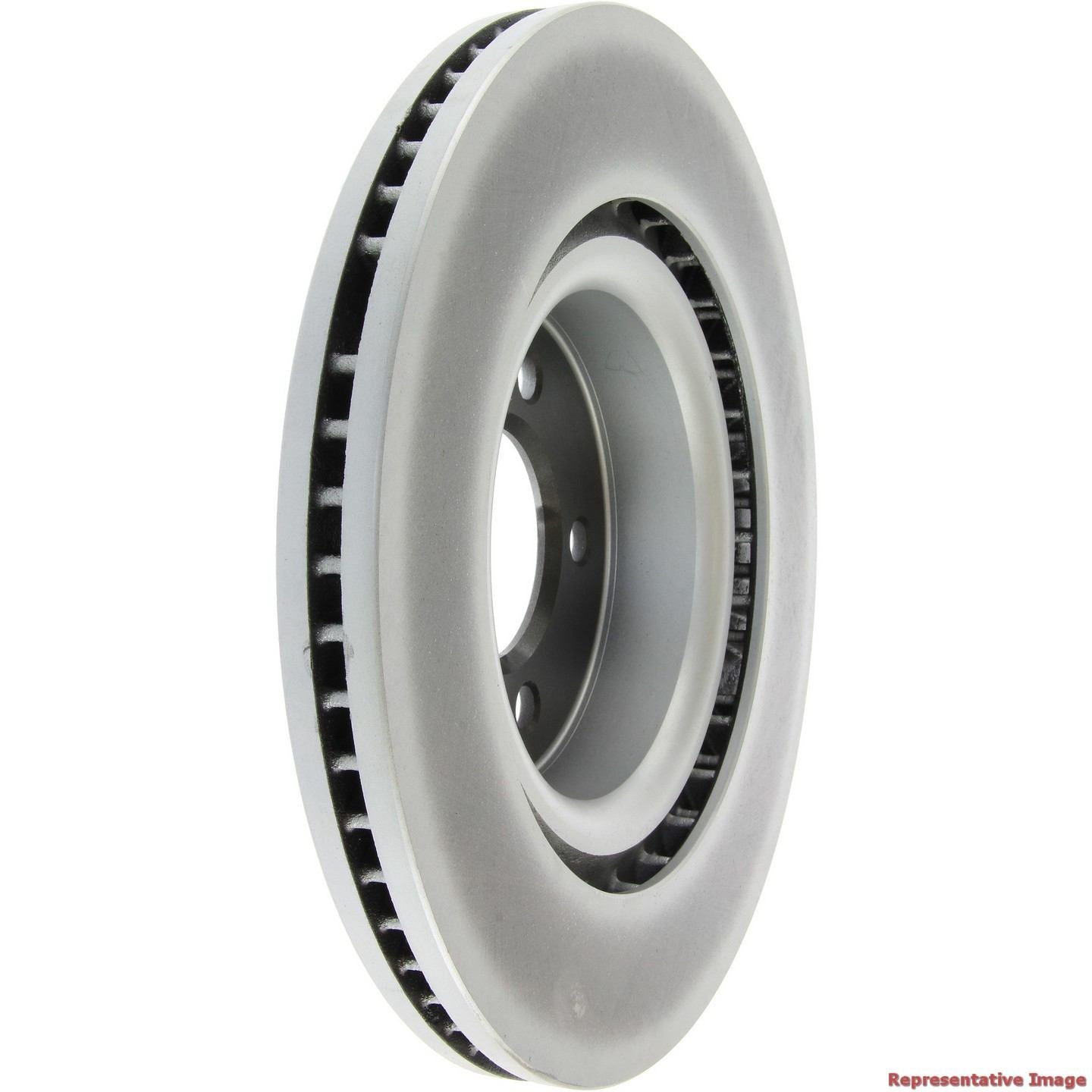 Right View of Front Disc Brake Rotor CENTRIC 320.22009F