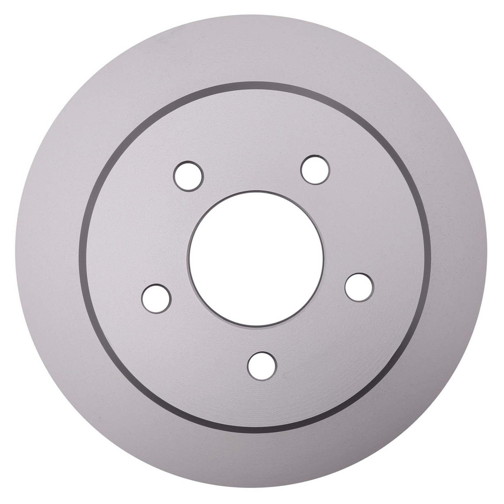 Front View of Rear Disc Brake Rotor CENTRIC 320.67037F