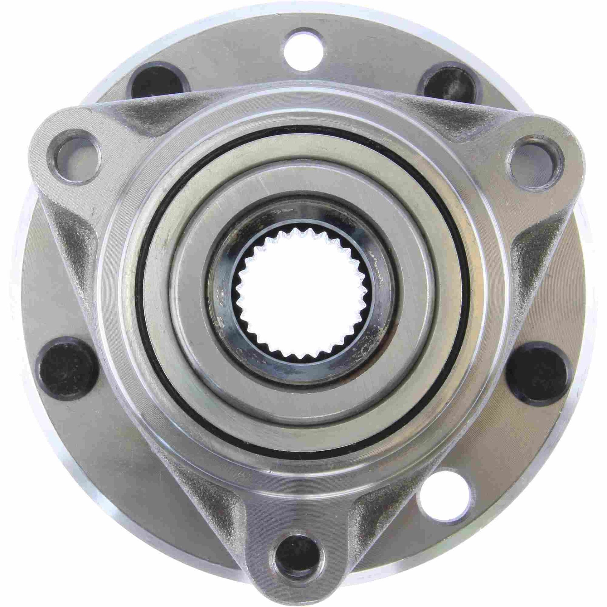 Bottom View of Front Wheel Bearing and Hub Assembly CENTRIC 400.62010E