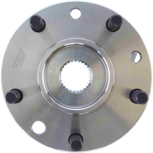 Top View of Front Wheel Bearing and Hub Assembly CENTRIC 400.62010E