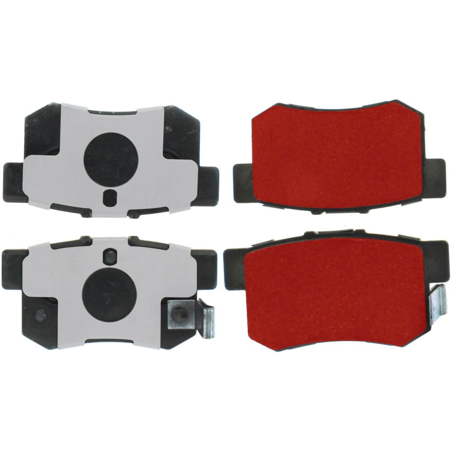 Top View of Rear Disc Brake Pad Set CENTRIC 500.05372