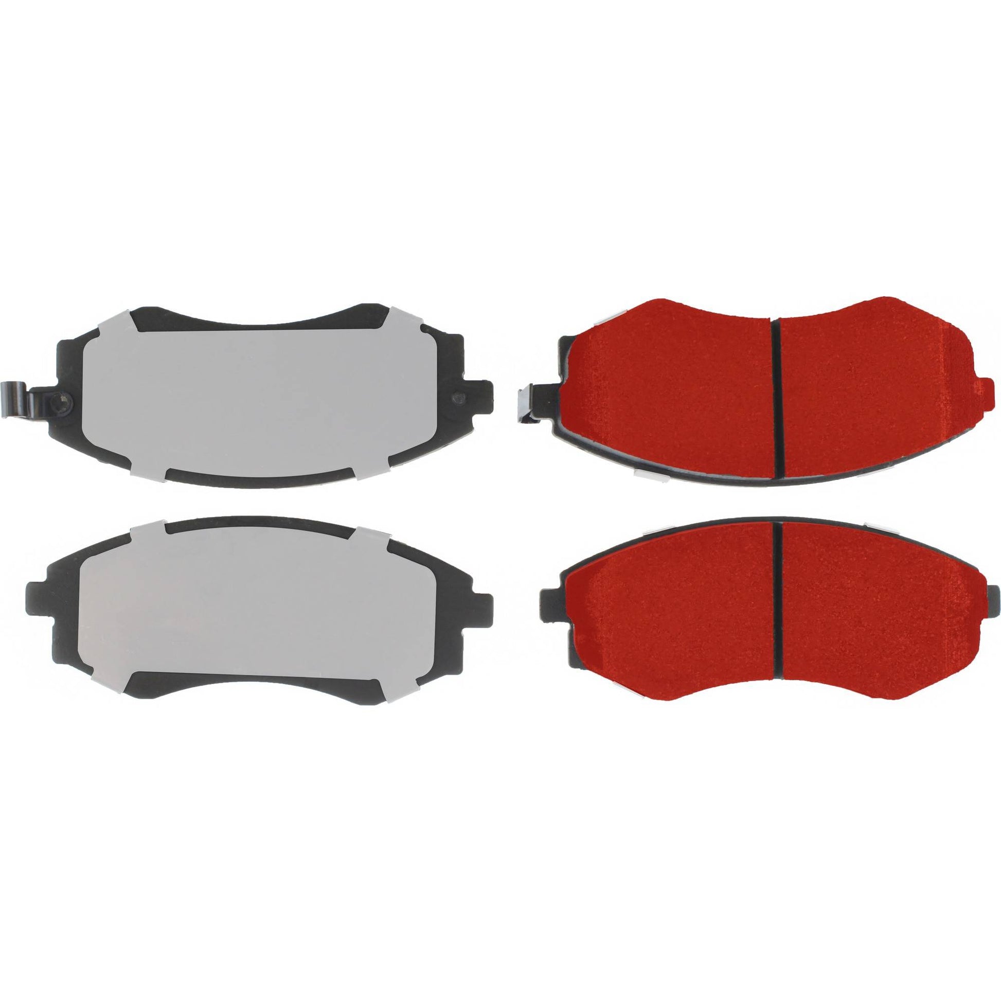 Top View of Front Disc Brake Pad Set CENTRIC 500.07000