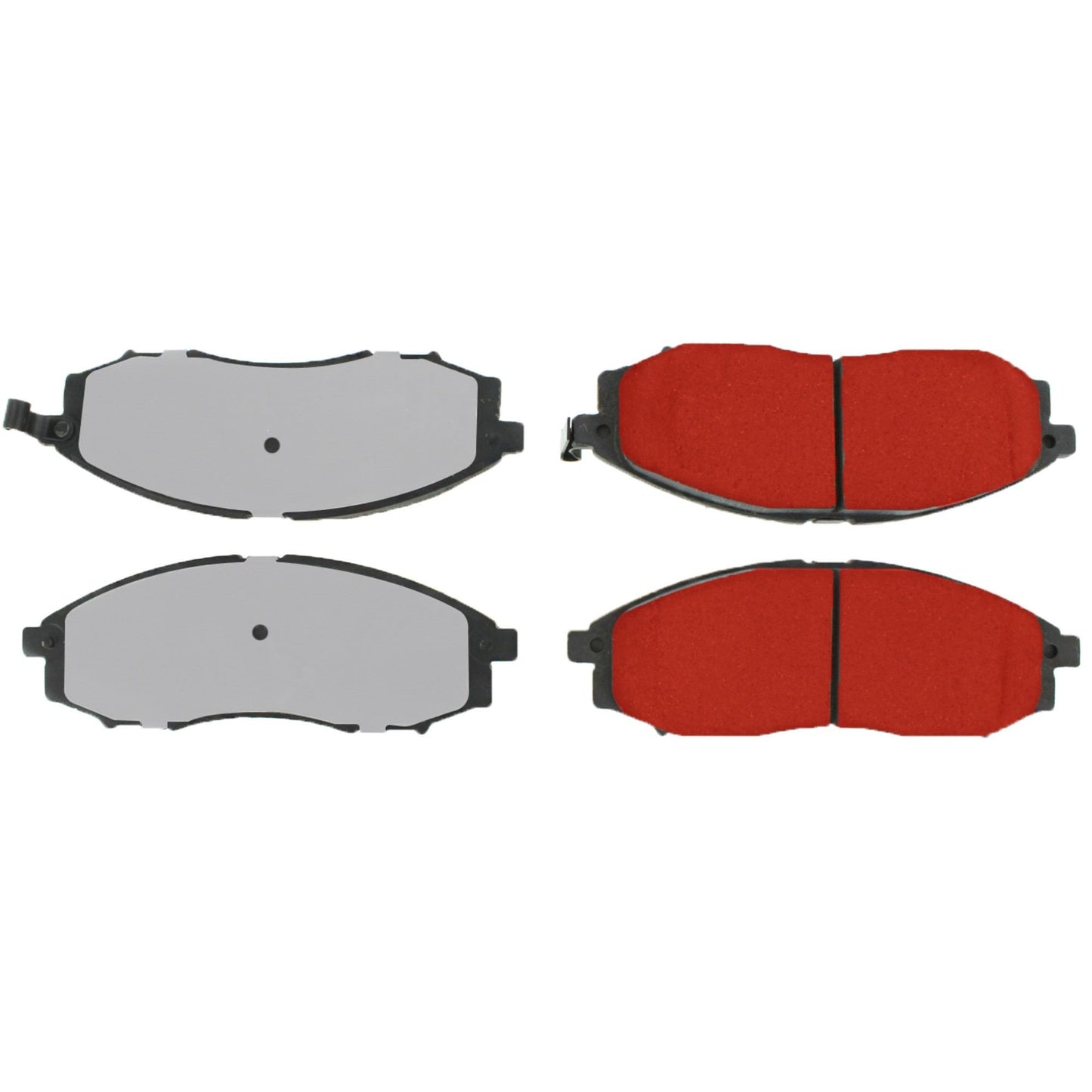 Top View of Front Disc Brake Pad Set CENTRIC 500.08300