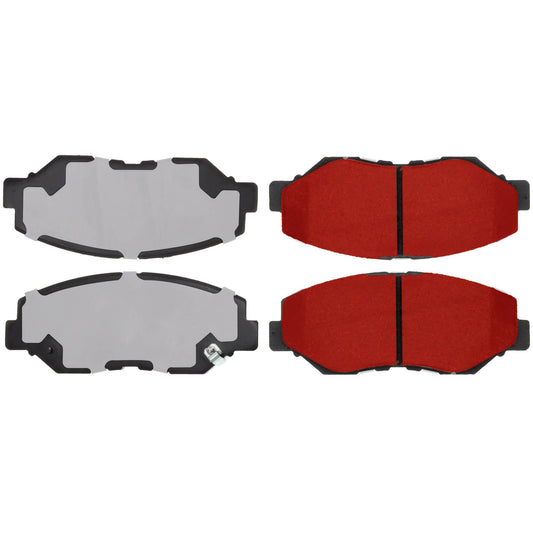 Top View of Front Disc Brake Pad Set CENTRIC 500.09141