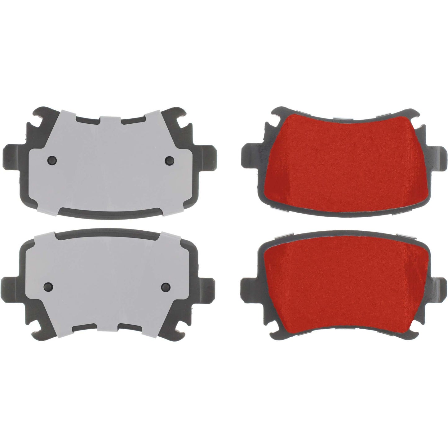 Top View of Rear Disc Brake Pad Set CENTRIC 500.11080