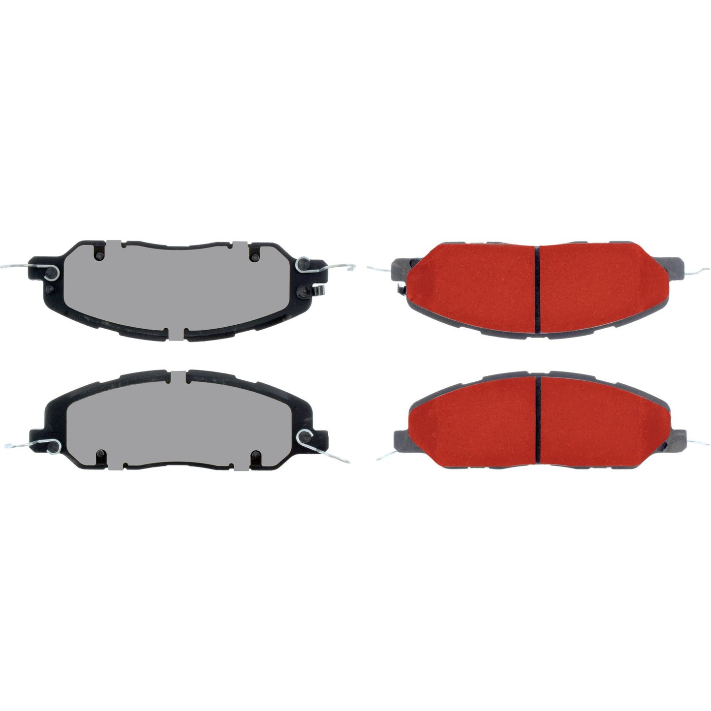 Top View of Front Disc Brake Pad Set CENTRIC 500.14630