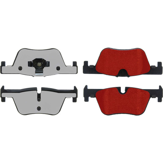 Top View of Rear Disc Brake Pad Set CENTRIC 500.16130