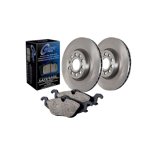 Front View of Front Rear Disc Brake Kit CENTRIC 905.33149