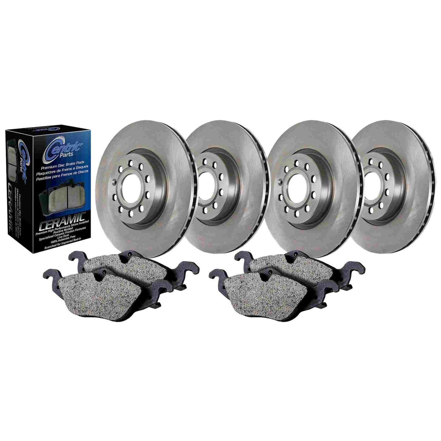 Front Rear Disc Brake Upgrade Kit CENTRIC 905.40007 For Honda Civic Acura ILX Parts