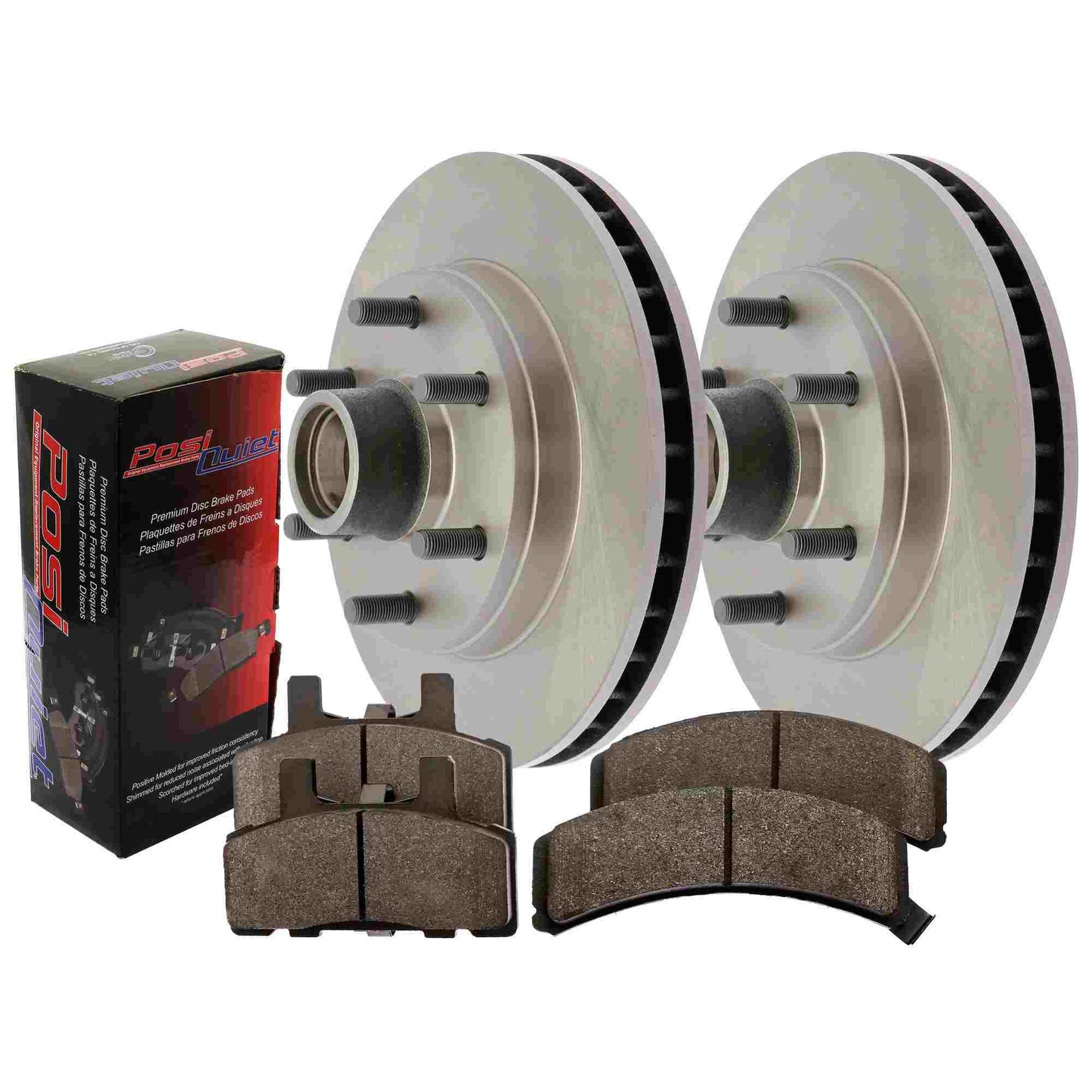 Rear Disc Brake Kit (1 X 105.03250 Rear Pads - 2 X 121.44089 Rear Discs) CENTRIC 907.44524 For Lexus RX300