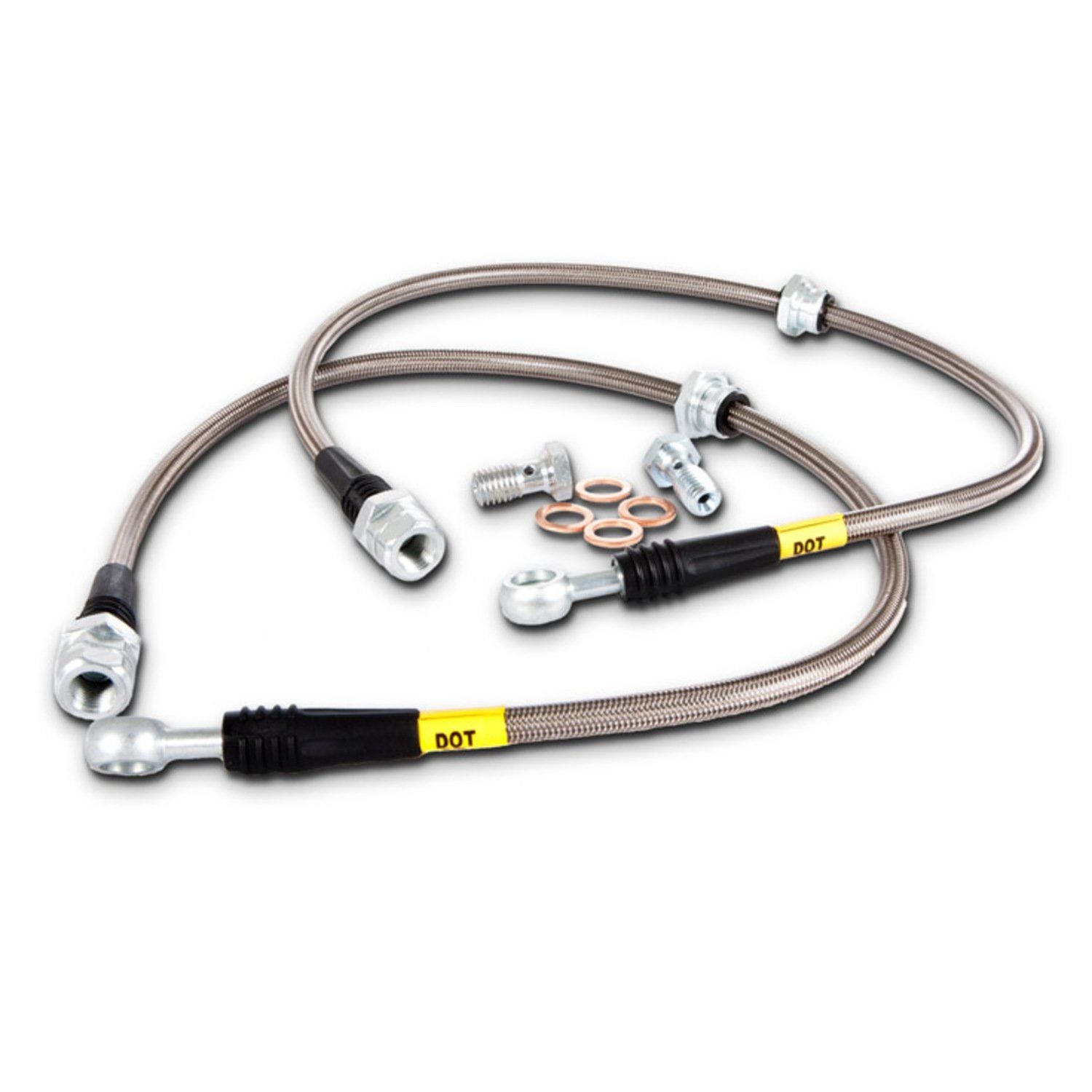 Front View of Rear Brake Hydraulic Hose CENTRIC 950.44506