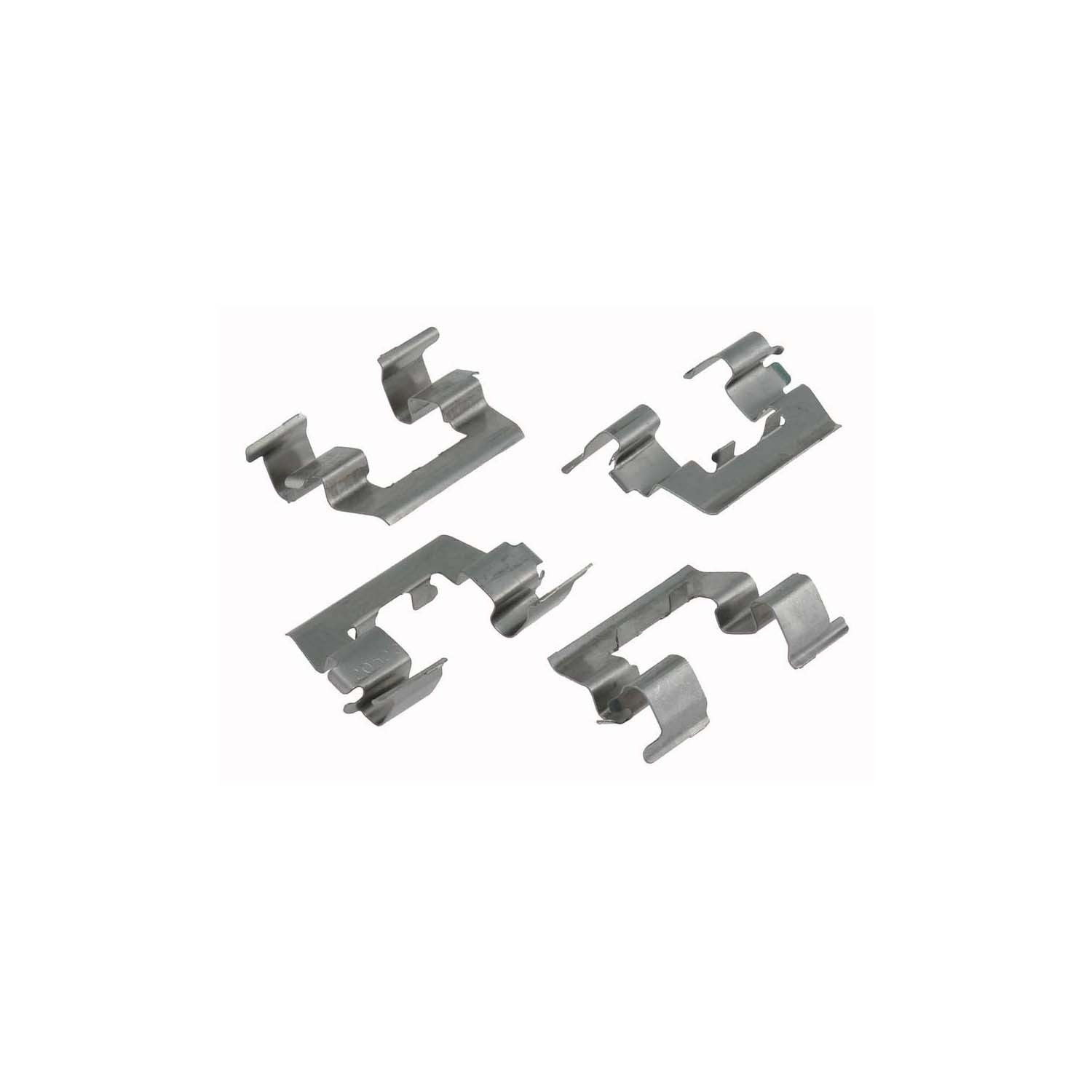 Front View of Front Disc Brake Hardware Kit CARLSON 13225