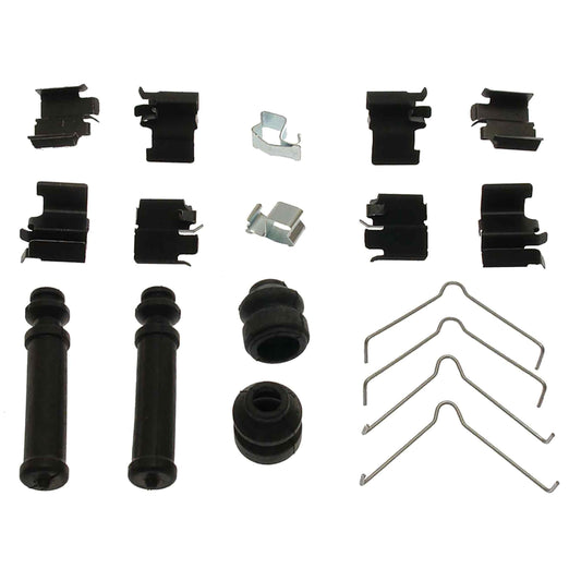 Front View of Front Disc Brake Hardware Kit CARLSON 13363Q